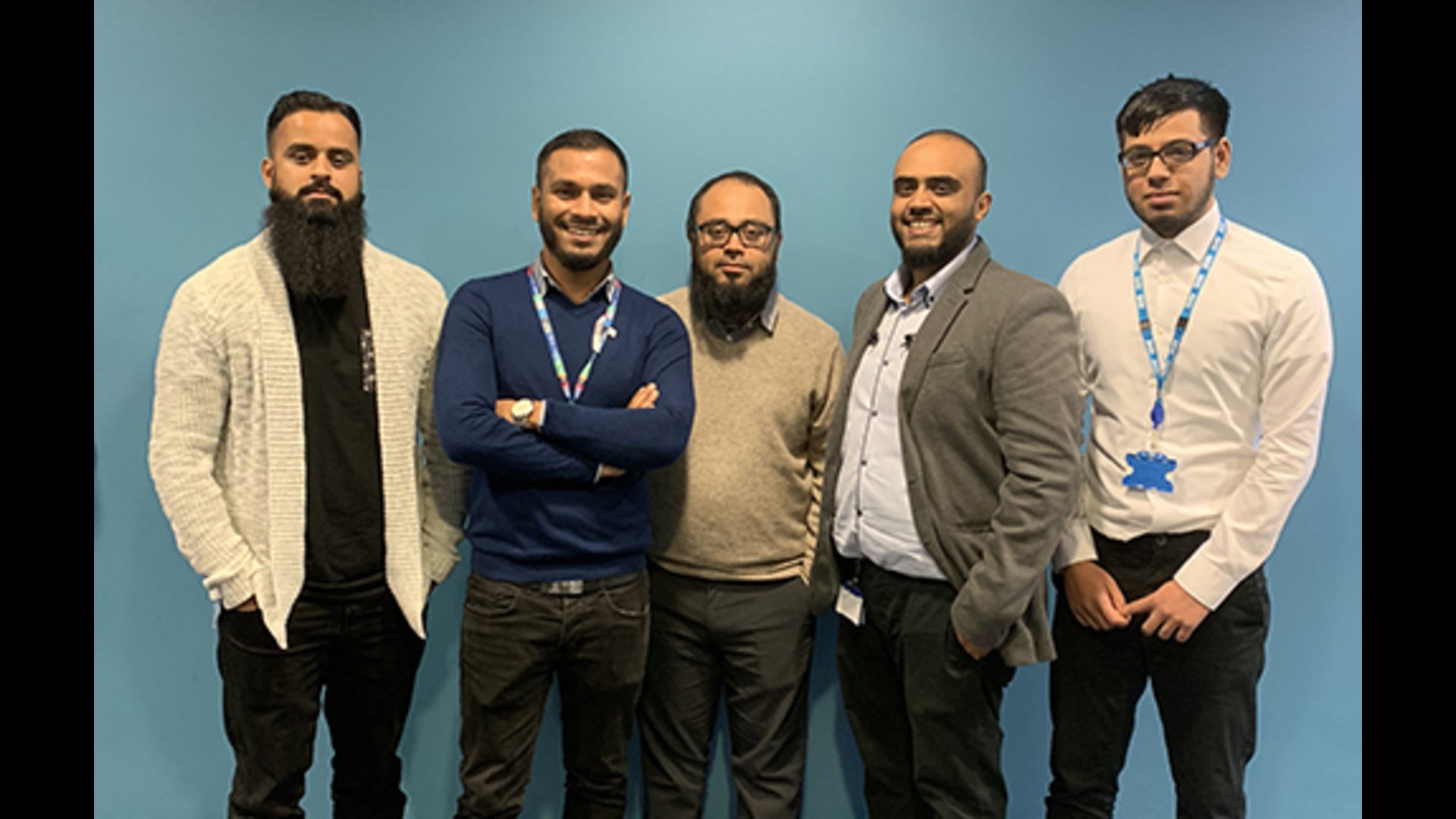 NHS workers in Tower Hamlets grow moustaches for men's health to